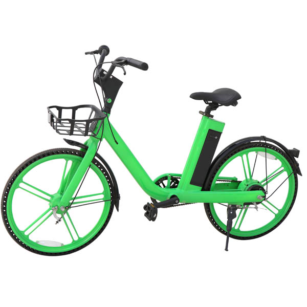 2019 Good Quality Electric Scooter With Detachable Battery -
 Professional Sharing Rental GPS Location Electric Bike G1 green – Vitek