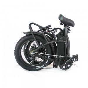 VB210 Xe đạp điện 20 inch có thể gập lại với lốp rộng hỗ trợ