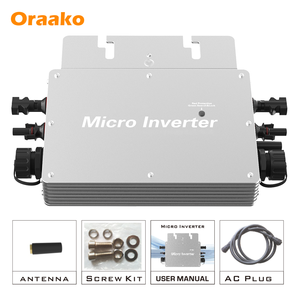 Micro Inverter 600W PV On Grid Tie Solar Panel System Balcony Solar System Grid Tie MPPT Solar Microinverter Featured Image