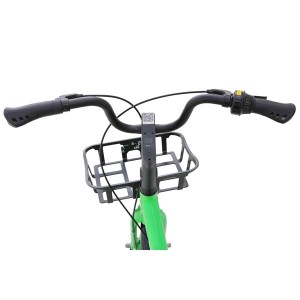 Lloguer de Compartició Professional Ubicació GPS Bicicleta Elèctrica G1 verda