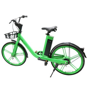 Επαγγελματική κοινή χρήση Ενοικίαση τοποθεσίας GPS Ηλεκτρικό ποδήλατο G1 πράσινο
