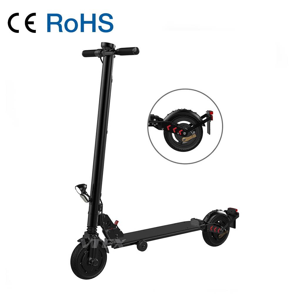 factory Outlets for Electric Scooters With Seat -
 M9 Small Carrying Wheel 8.0 inch Front Tube Battery  Electric Scooter – Vitek