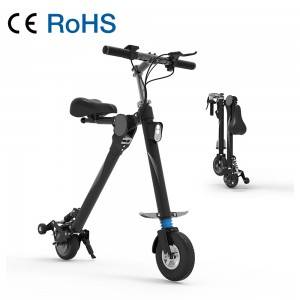 VB85 Niciun scaun cu pedală disponibil Bicicletă electrică pliabilă de 8,5 inchi