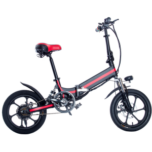 Dostupno sjedalo s pedalom VB167, sklopivi električni bicikl od 16 inča