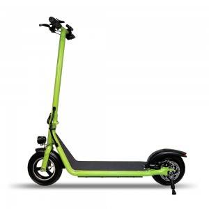 M100 Предна суспензија 10 инчен зелен електричен скутер