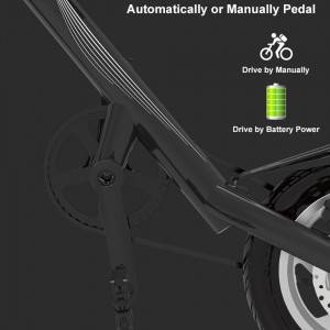 VB120 pedalsæde tilgængelig 12 tommer foldbar elcykel