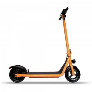 M100 Front Suspension 10 ນິ້ວ Orange Electric scooter