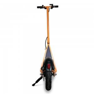 M120 aurreko esekidura 12 hazbeteko scooter elektriko laranja