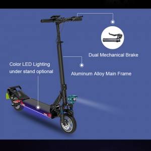 VK100 High End Dual Suspension Dual Brake 10 inch Electric Scooter