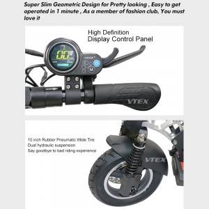 I-VK101 High End Dual Suspension Dual Brake 10 inch Electric Scooter