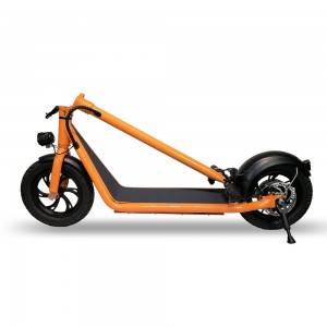 M120 Предна суспензија 12 инчен портокалов електричен скутер