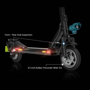 I-VK100 High End Dual Suspension Dual Brake 10 inch Electric Scooter