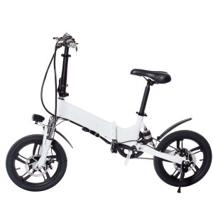 Dostupno sjedalo s pedalom VB167, sklopivi električni bicikl od 16 inča