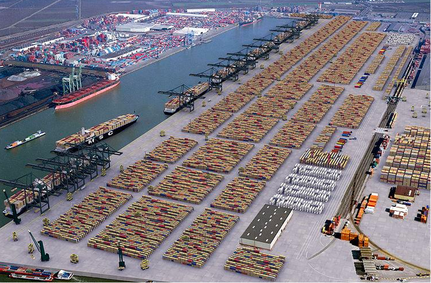 Grevë në portin më të madh të Evropës
