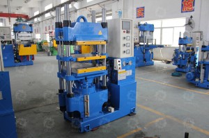 Lab rubber curing press