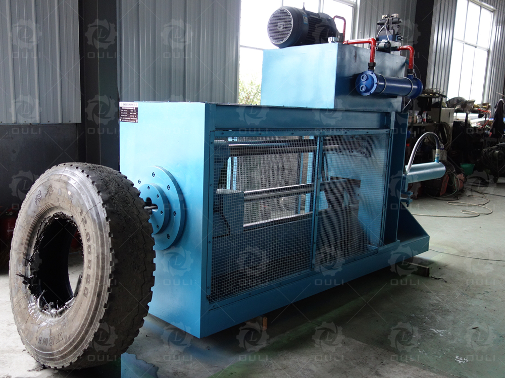 factory customized Tyre Shredder Machine - Tyre debeader machine – Ouli