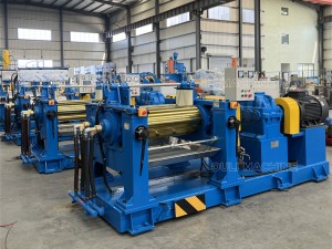 TWO ROLL RUBBER MIXING MILL