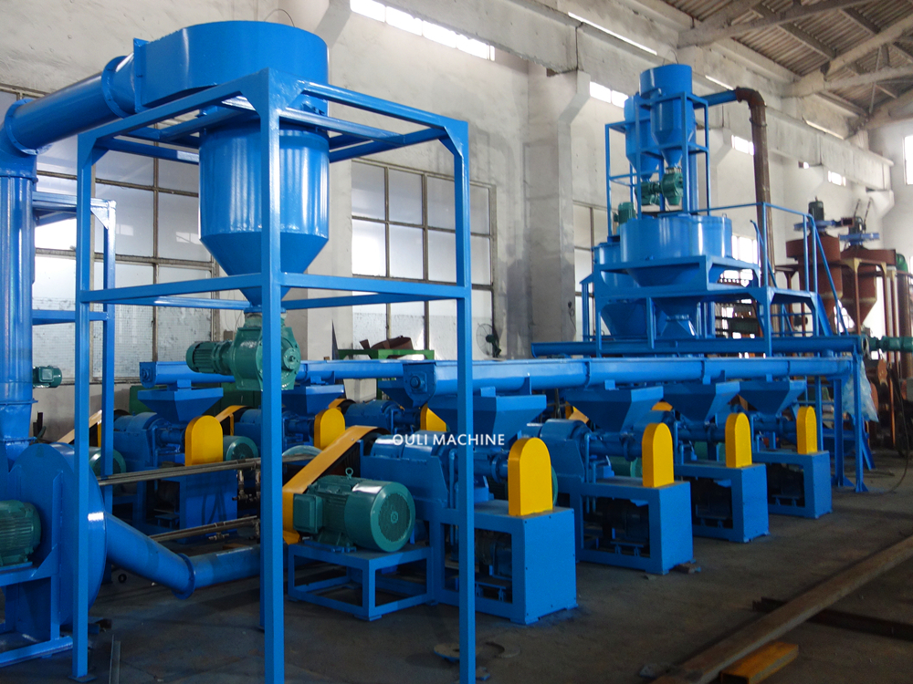 New Delivery for Tire Scrap Processing Line - Rubber grinding machine – Ouli