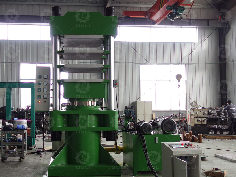 OEM Factory for Rubber Mixer Machine - Column rubber vulcanizing press – Ouli