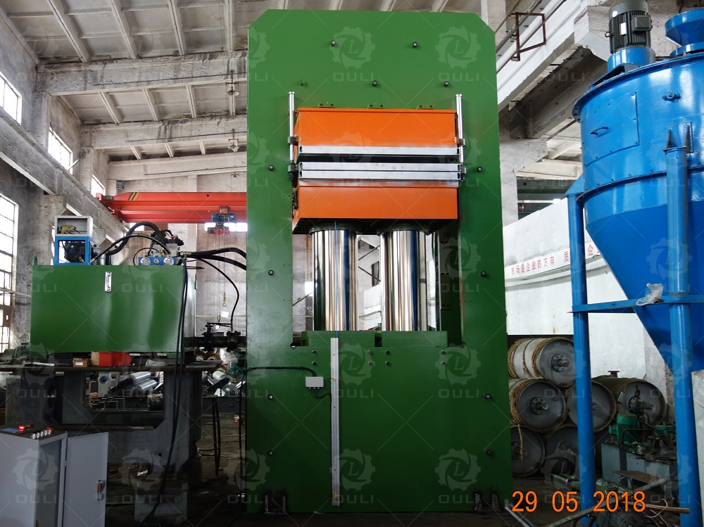 Factory Outlets Hydraulic Tilt Kneading Machine – Frame rubber vulcanizing press – Ouli