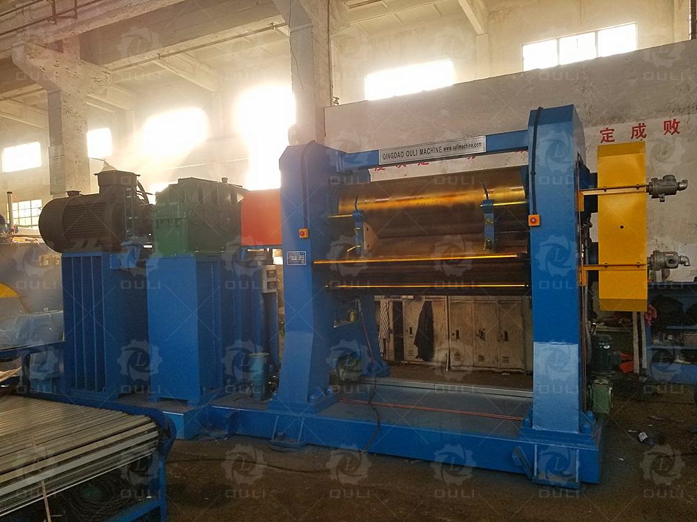 Factory Free sample Rubber Sheet Making Machine - 2 roll rubber calender machine – Ouli