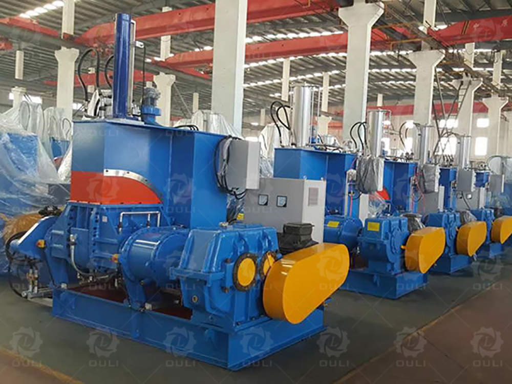 OEM/ODM Factory Old Tires Recycling Machine - Hydraulic rubber kneader – Ouli