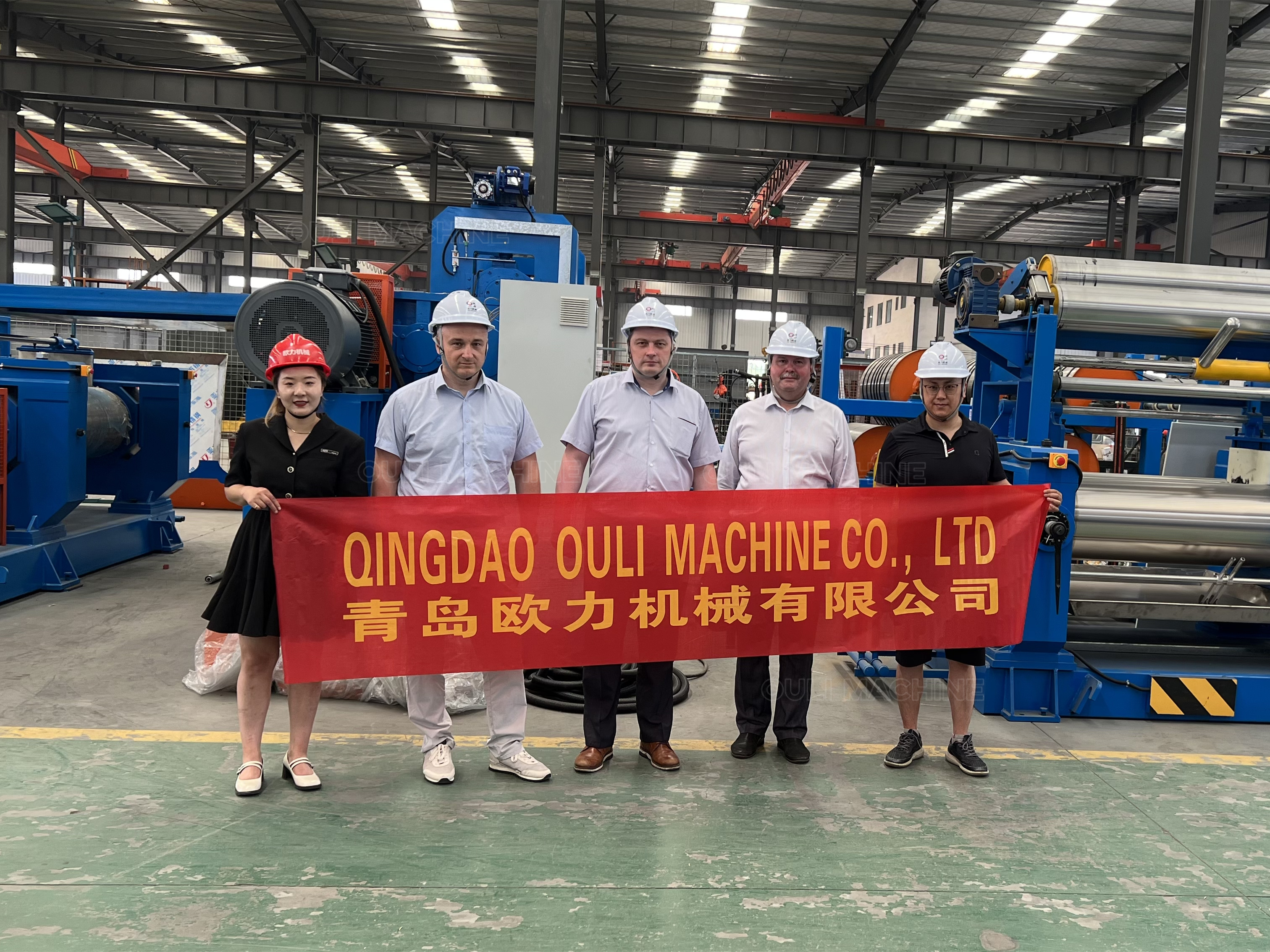 On June 9, 2023, the Russian customer came to visit QINGDAO OULI CO.,LTD.