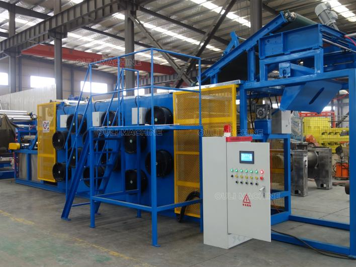 The application of batch off cooling machine