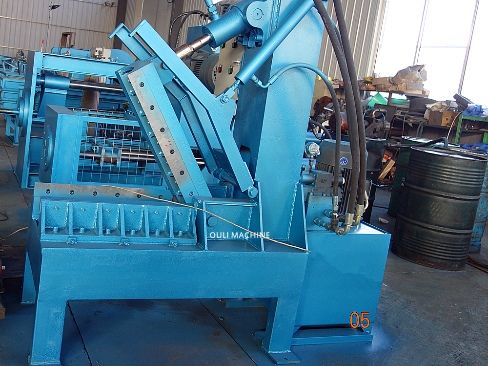 OEM/ODM Manufacturer Old Tire Recycling Machine - Tyre cutting machine – Ouli