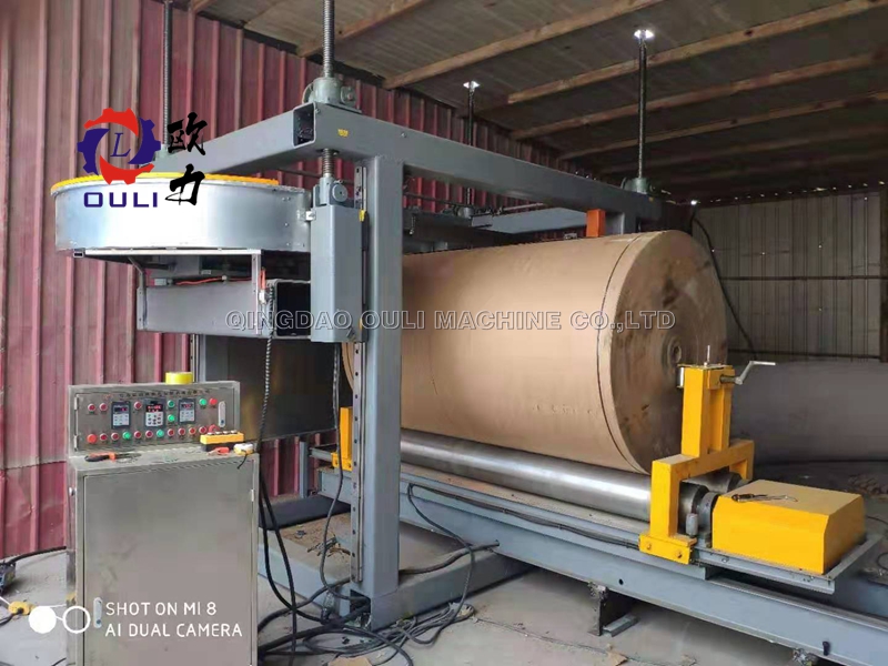 OEM Factory for Roll Paper Slitting Machine - Band Saw blade paper rolls cutting machine – Ouli