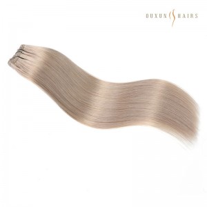 Factory-Direct Dark Ash Blonde Weft Hair – Lengths from 8-30 Inches