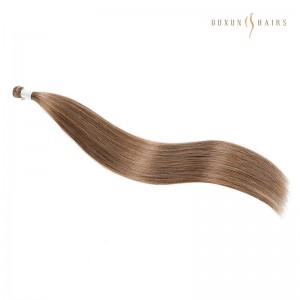 Genius Weft Hair Extensions #8 Cinnamon 100 Grams 26″ Remy Hair Lightweight Wholesale