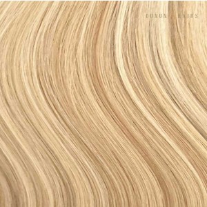 Pre Bonded Champagne Blonde Platinum Real Hair Extensions Nano Rings Fusion Tips Iron Wire Loop 50 strands/50g Straight for Women Super Long Hair-Hair Weave Suppliers