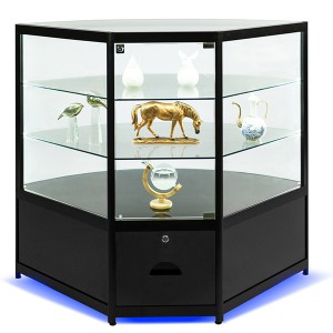 Phone display cabinet with illuninated LOGO at front pane | OYE