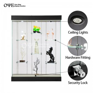 Современный стеклянный шкаф-витрина оптом и поставщиками I OYE