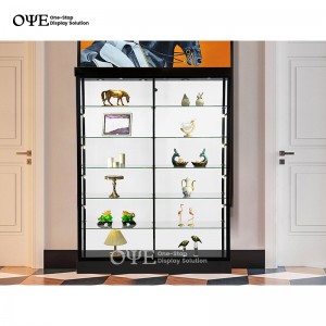 Vitrina de exhibición de vidrio Fabricantes y proveedores de luz LED I OYE