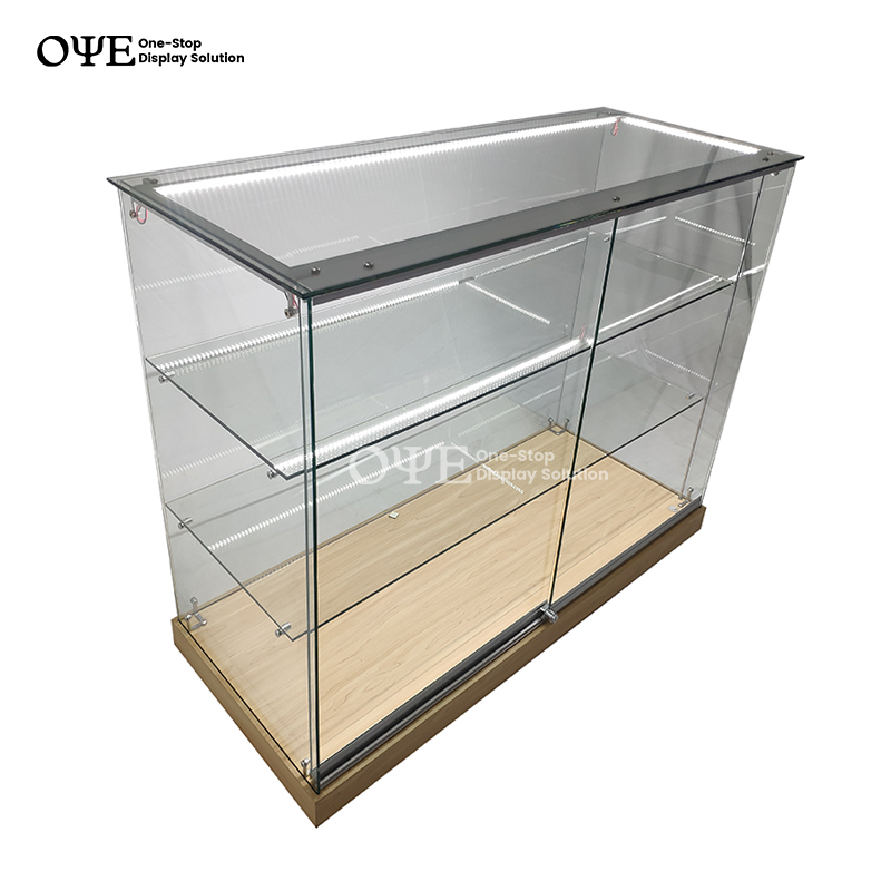 https://www.oyeshowcases.com/retail-showcases-for-sale-with-2-adjustable-maple-wood-oye-product/