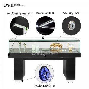 Vitrina za nakit na debelo s štirimi LED trakovi |OJE