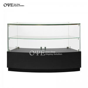 Rūdīta stikla vitrīna vairumtirdzniecības Ķīnas ražotājiem un piegādātājiem|OJ