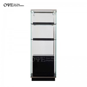 Glas Display Cabinet Fir Zigarette & Smoke Store Factory Präis / Fabrikatioun
