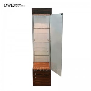 Custom Square Tower Display Cabinet China Manufacturer & Supplier |OYE