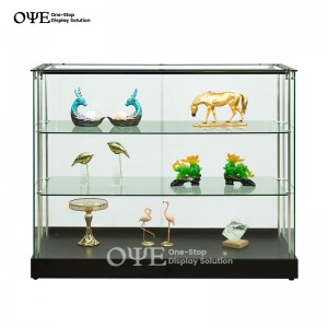 Customized Frameless Glass Display Case Factory Price Suppliers I OYE