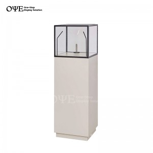 خزانة عرض زجاجية أعلى مع مصنع تخزين الصين والبيع بالجملة I OYE