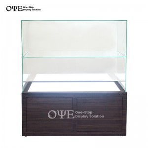 Výroba skleněných předních vitrín Full Vision China Factory & Dodavatelé IOYE