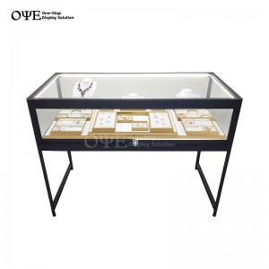 Factory Jewelry display case na humantong sa pag-iilaw China Wholesaler&Suppliers |OYE