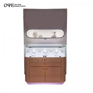 Jewellery showcase display with Guest customization Factory Price |  OYE