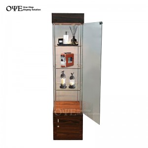 Custom Square Tower Display Cabinet ჩინეთი მწარმოებელი და მომწოდებელი |OYE