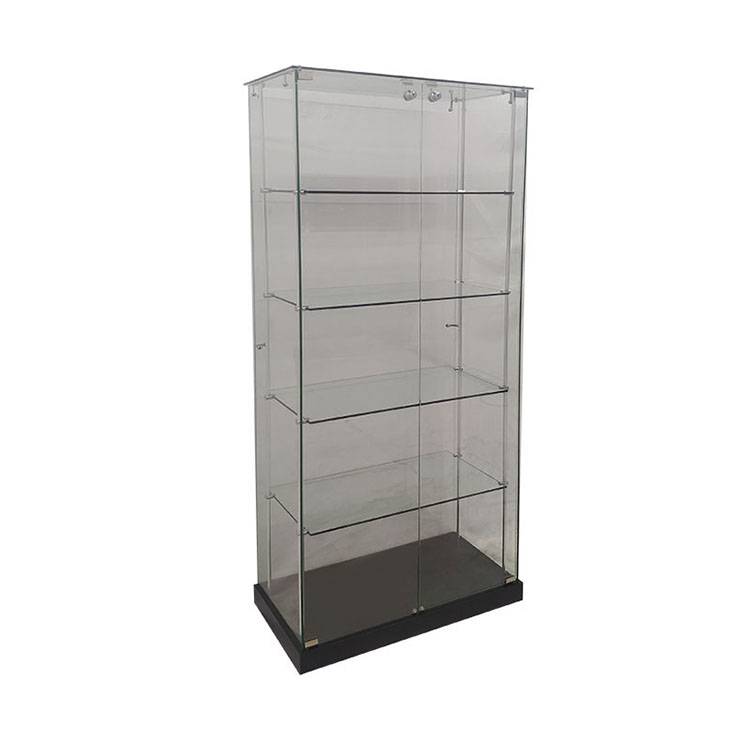 2021 China New Design Trophy Display Case Ideas - Museum glass display case with frameless construction  |  OYE – OYE detail pictures