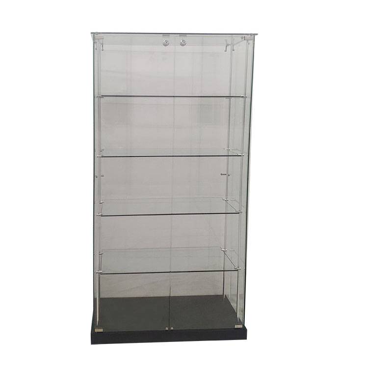 2021 China New Design Trophy Display Case Ideas - Museum glass display case with frameless construction  |  OYE – OYE detail pictures