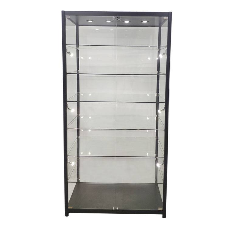 Museum quality glass display cases with Grey Backing  |  OYE Featured Image